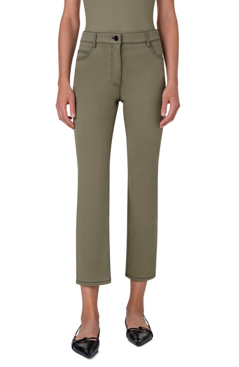 Maru Tapered Leg Ankle Jeans