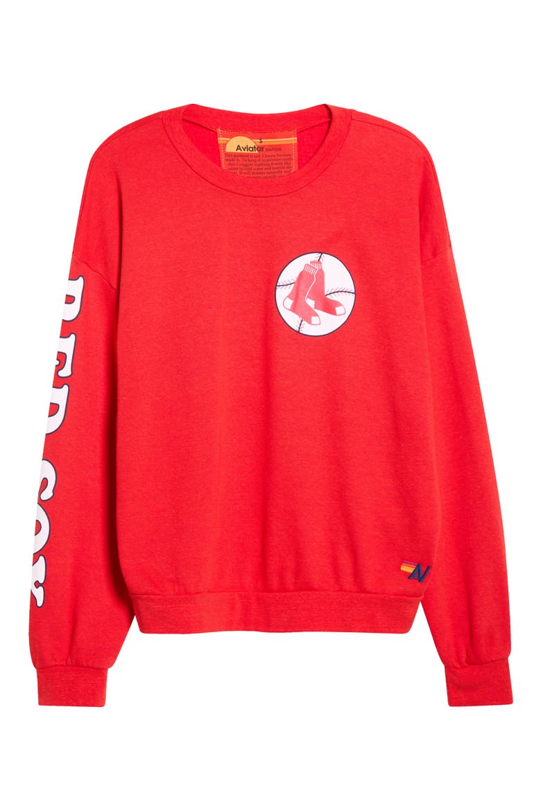Boston Red Sox Graphic Sweatshirt, Main, color, RED