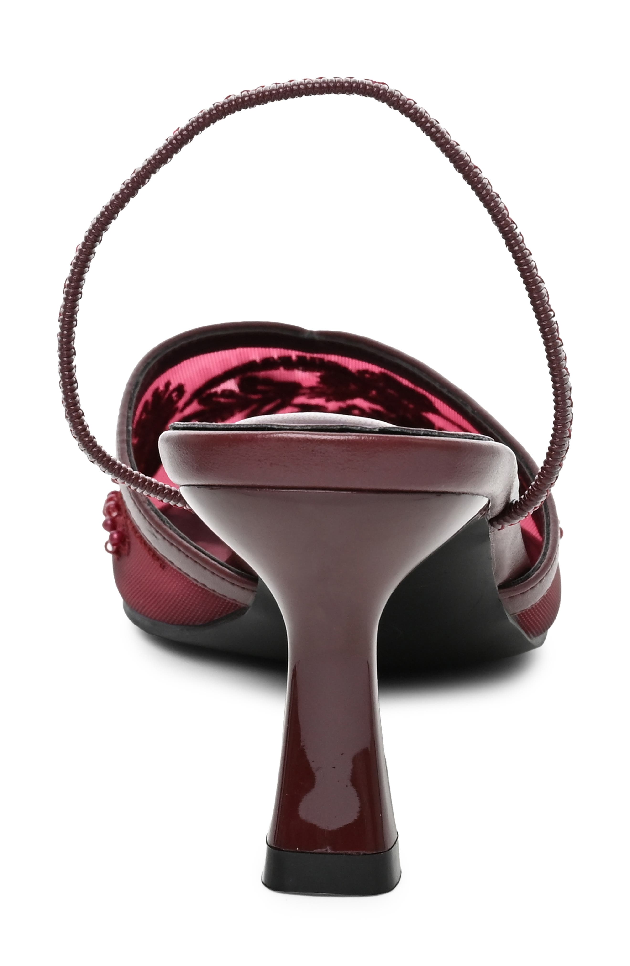 Bissi Slingback Pump, Alternate, color, BURGUNDY