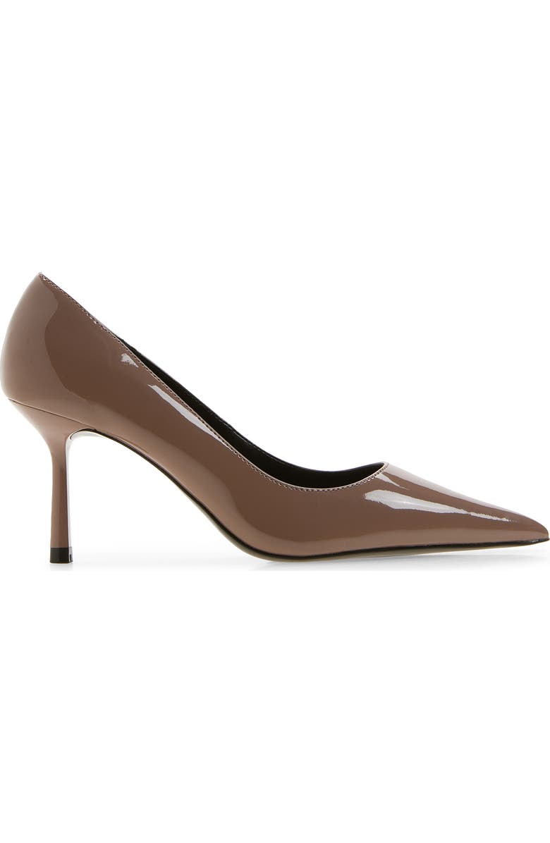 MANGO Court Pointed Toe Pump, Alternate, color, Dark Beige