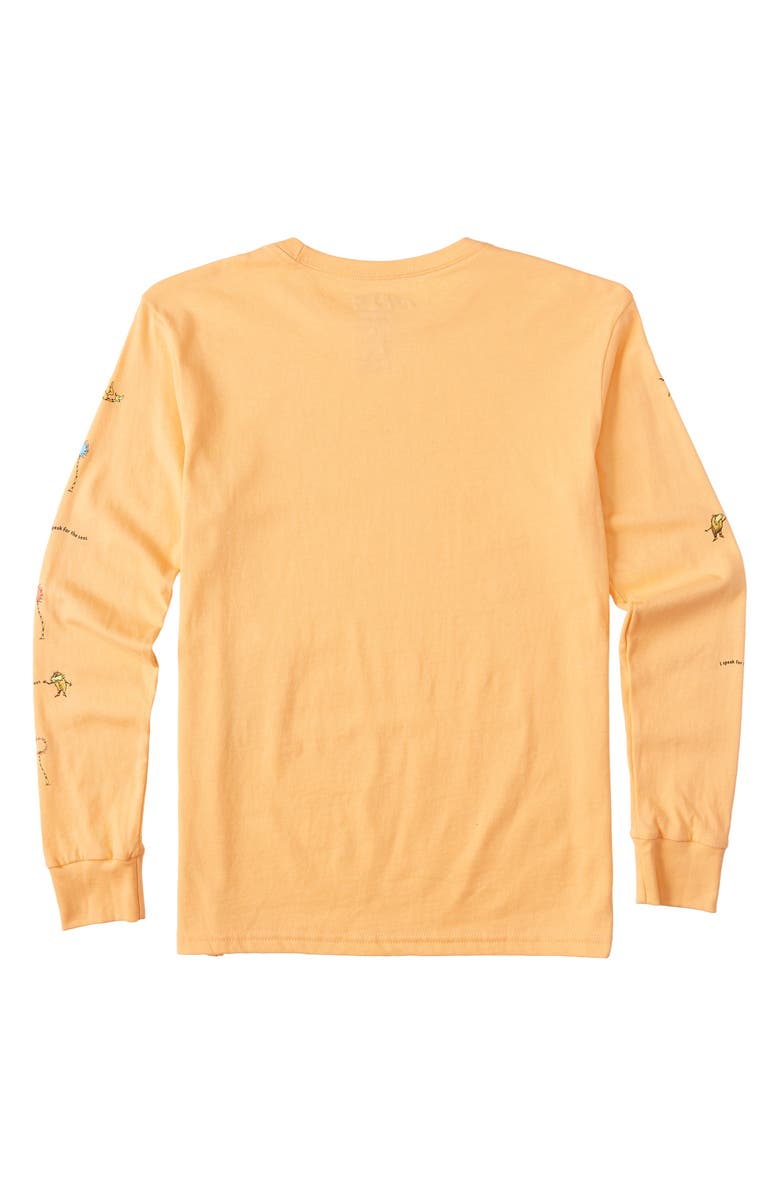 Billabong x Dr. Seuss The Lorax Long Sleeve Graphic Tee, Alternate, color, 