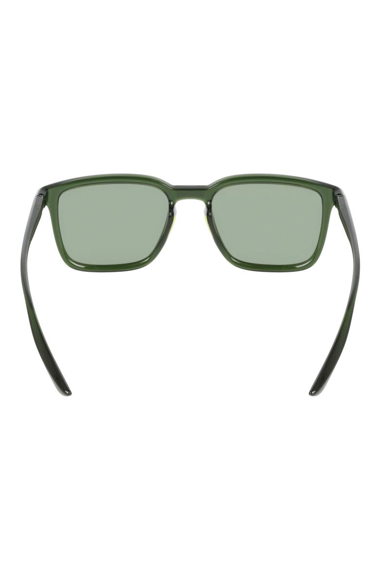 Circuit 55mm Square Sunglasses, Alternate, color, SEQUOIA / GREEN