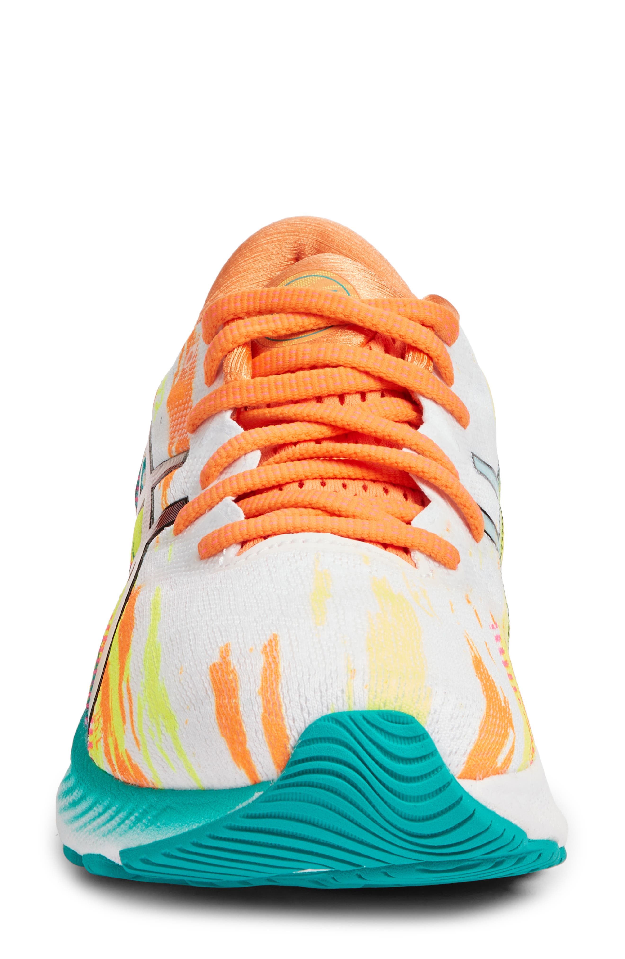 GEL-Nimbus 23 Running Shoe, Alternate, color, HOT PINK/ SOUR YUZU