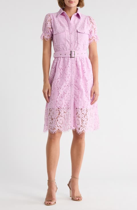 Jordan Lace Shirtdress