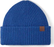 Mulberry Chunky Ribbed Beanie