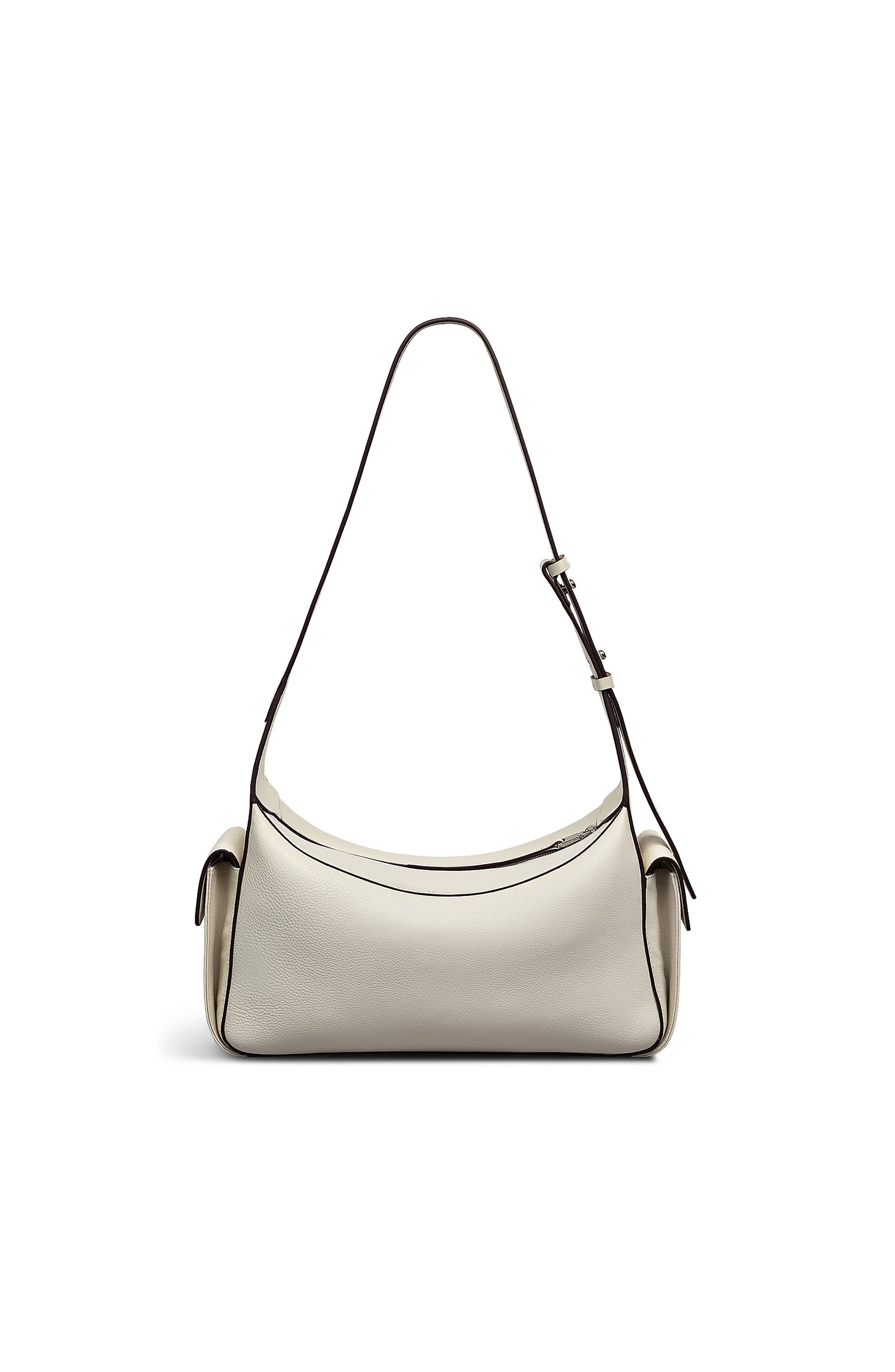 Radley The Fitzrovia Small Ziptop Shoulder Bag, Alternate, color, Chalk