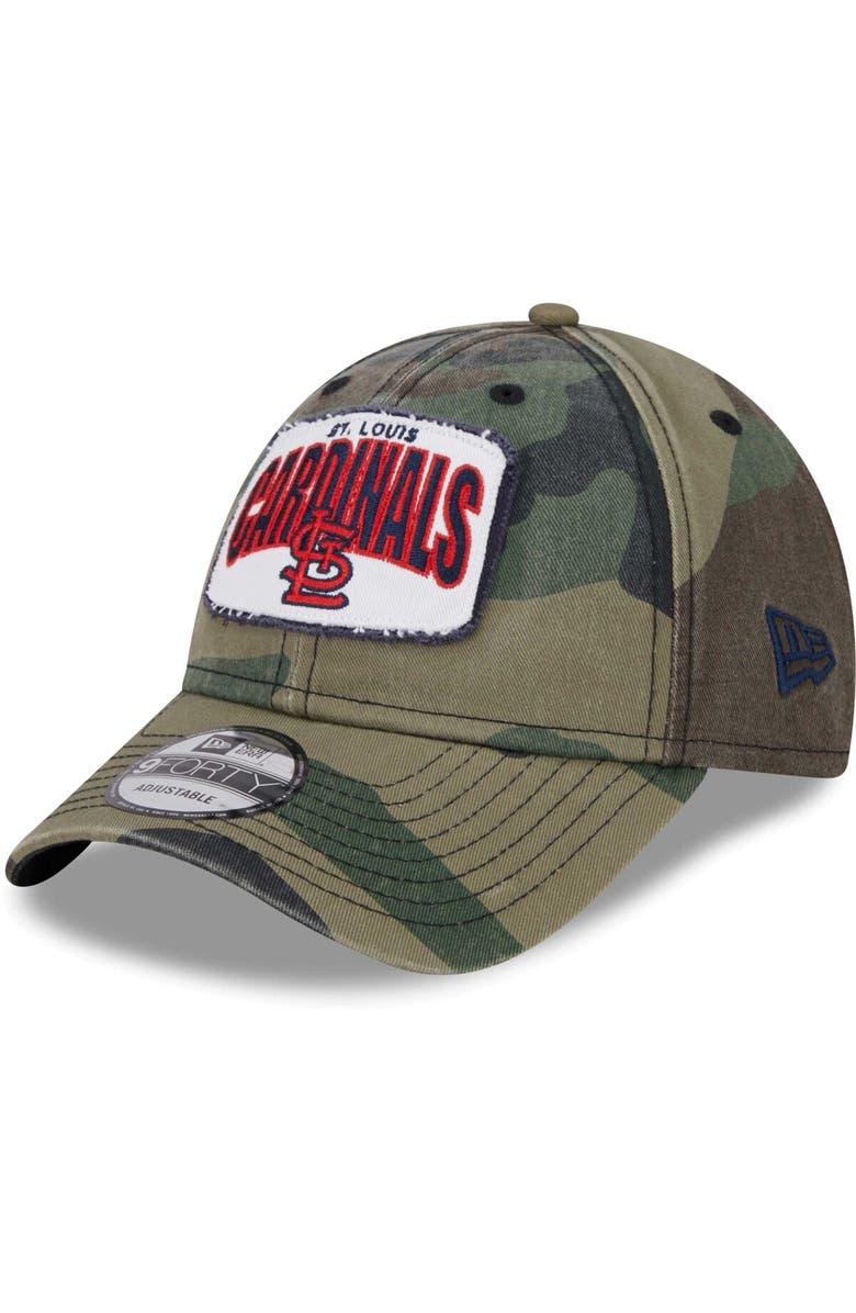 New Era Men's New Era Camo St. Louis Cardinals Gameday 9FORTY Adjustable Hat, Main, color, Camo