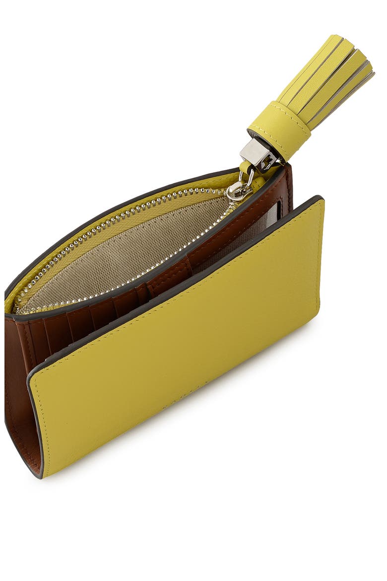 Noble Alley Medium Bifold Wallet, Alternate, color, LIMONCELLO