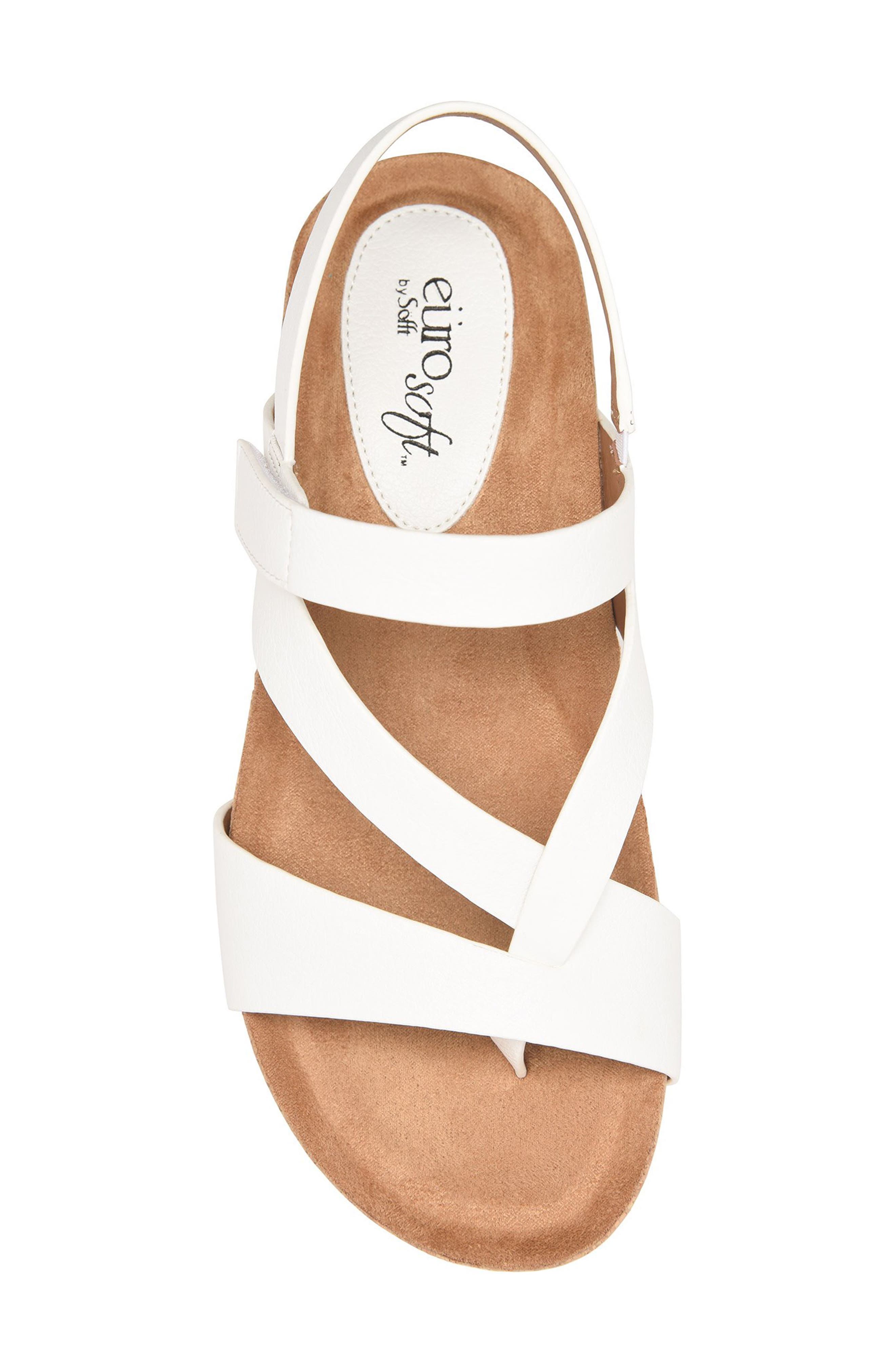 Gannon Slingback Sandal, Alternate, color, WHITE