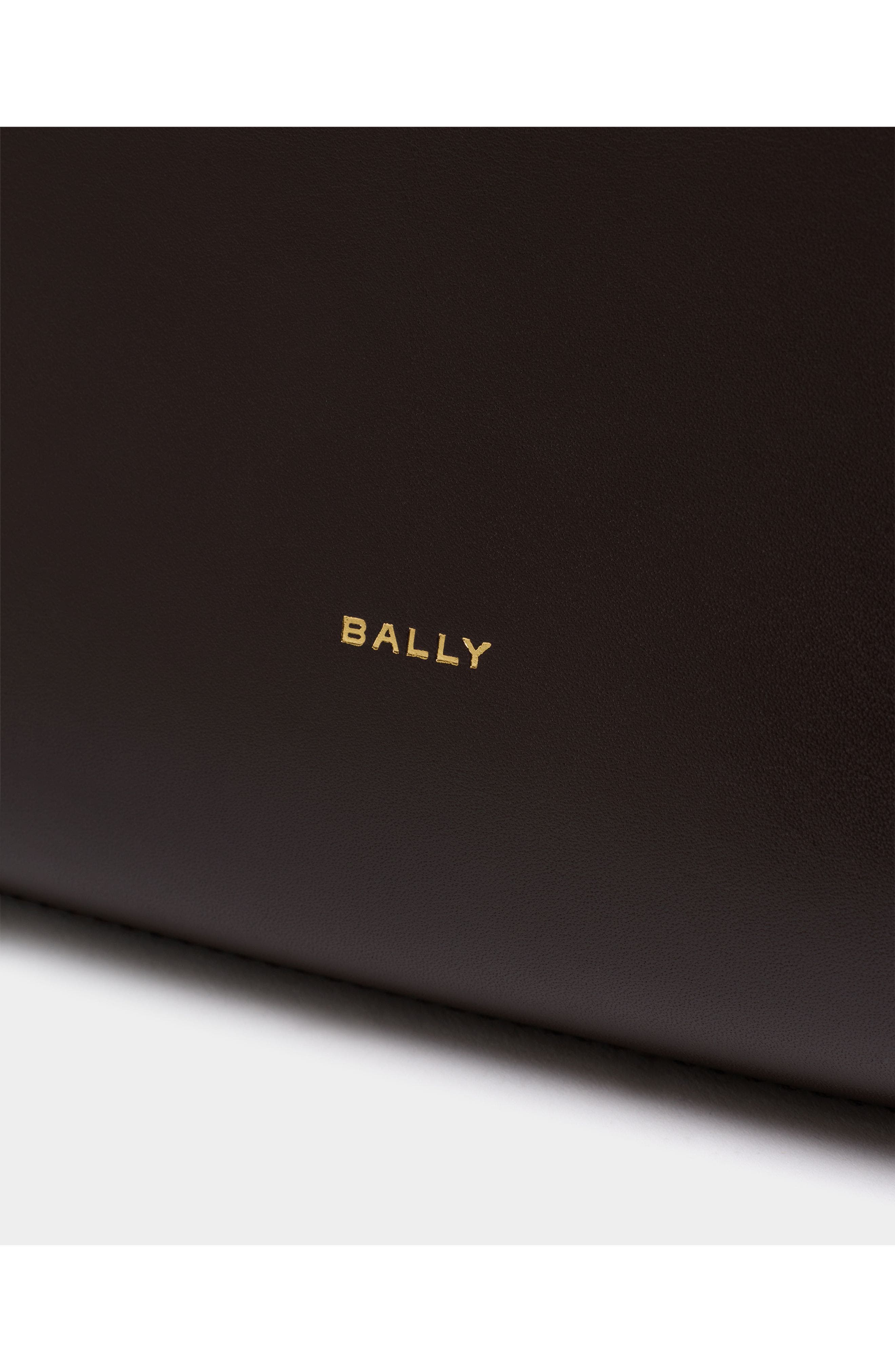 Bally Althea Large Hobo Bag, Alternate, color, Brown