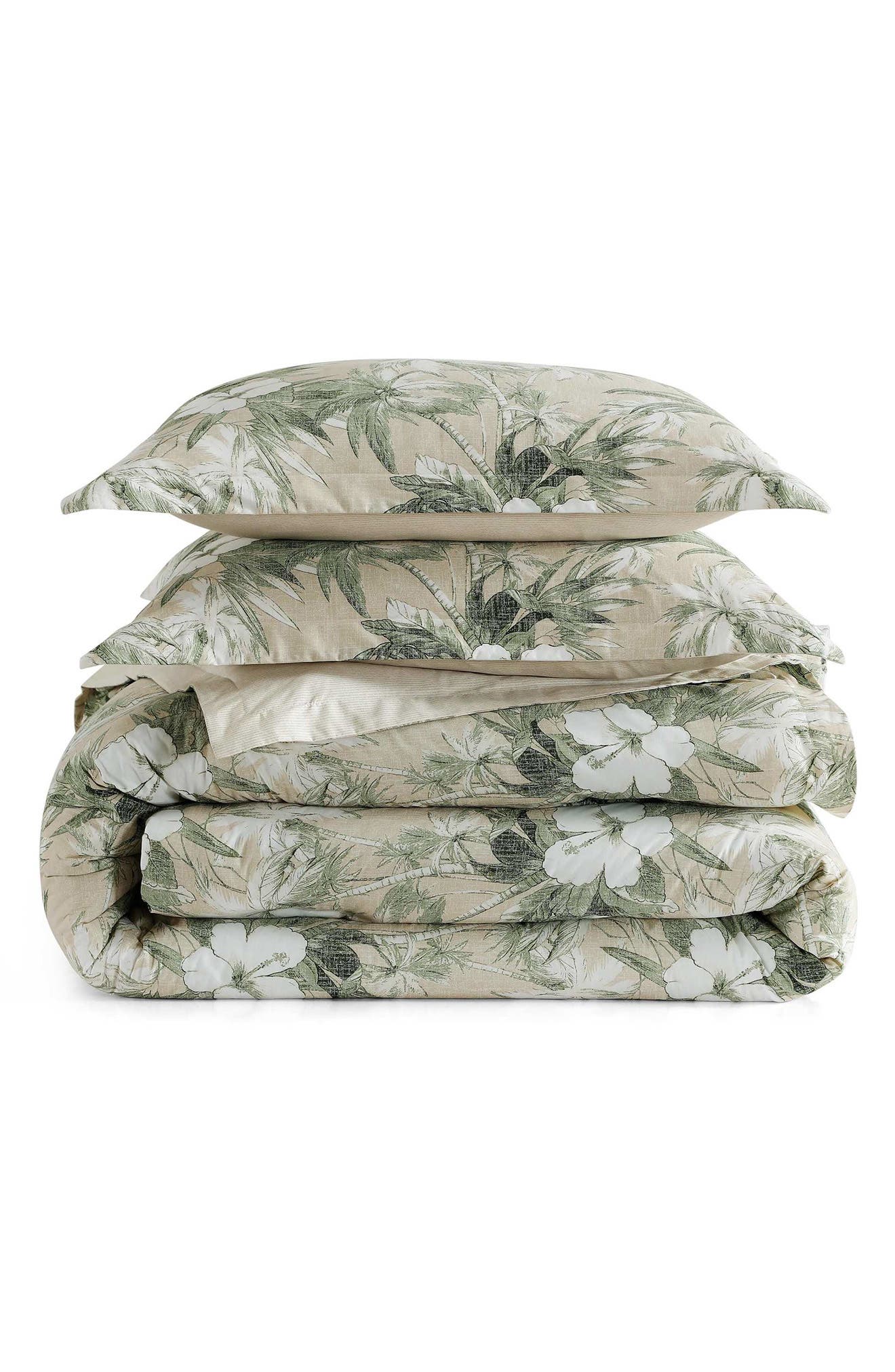 Beachway Blooms Comforter & Pillow Sham Set