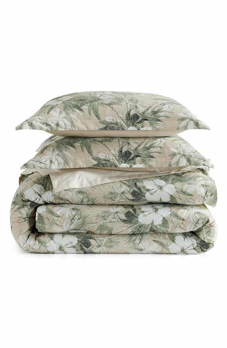 Beachway Blooms Comforter & Pillow Sham Set