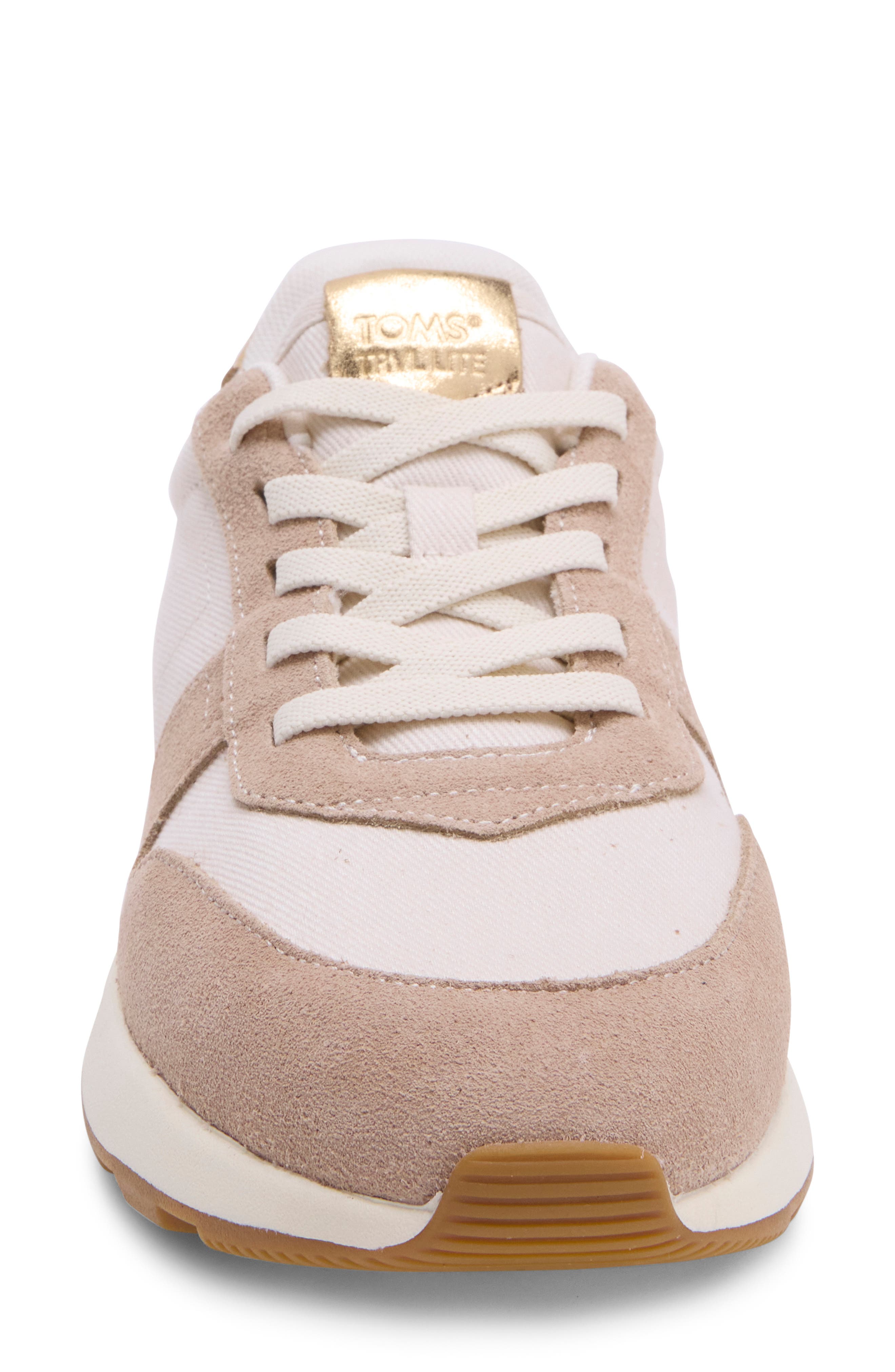 TRVL Lite Retro Sneaker, Alternate, color, BEIGE