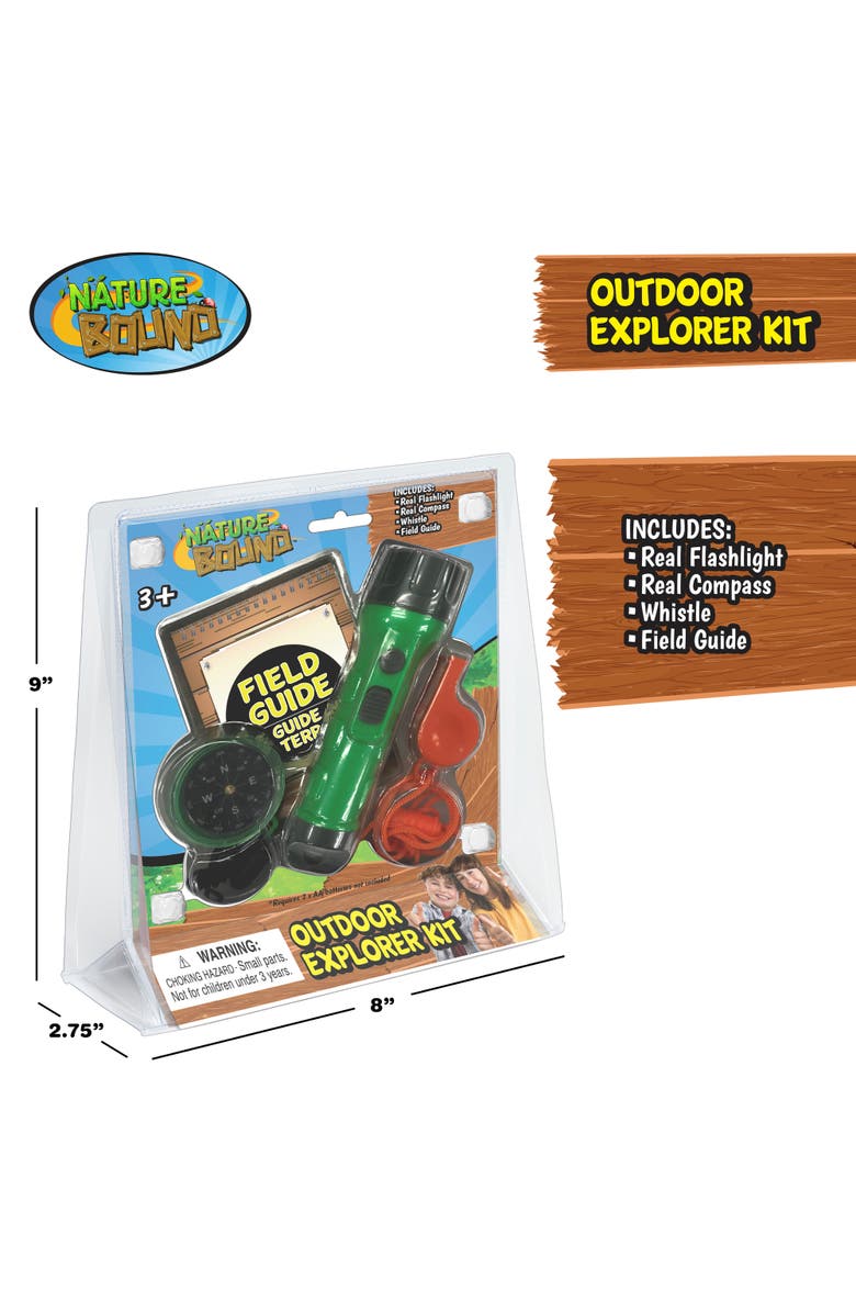 Nature Bound Outdoor Explorer Kit  4pc Set, 3+, Alternate, color, Multicolored