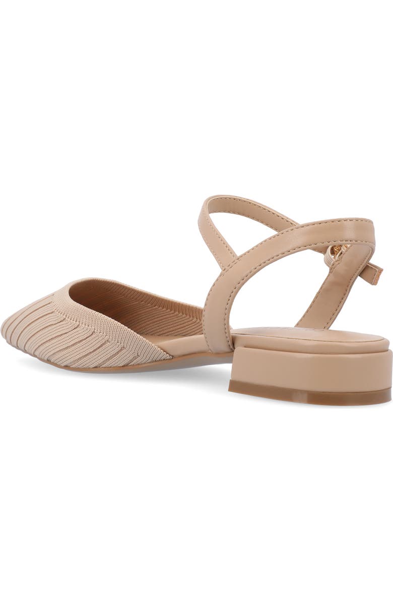 Journee Collection Ansley Pointed Toe Pump - Wide Width, Alternate, color, Tan