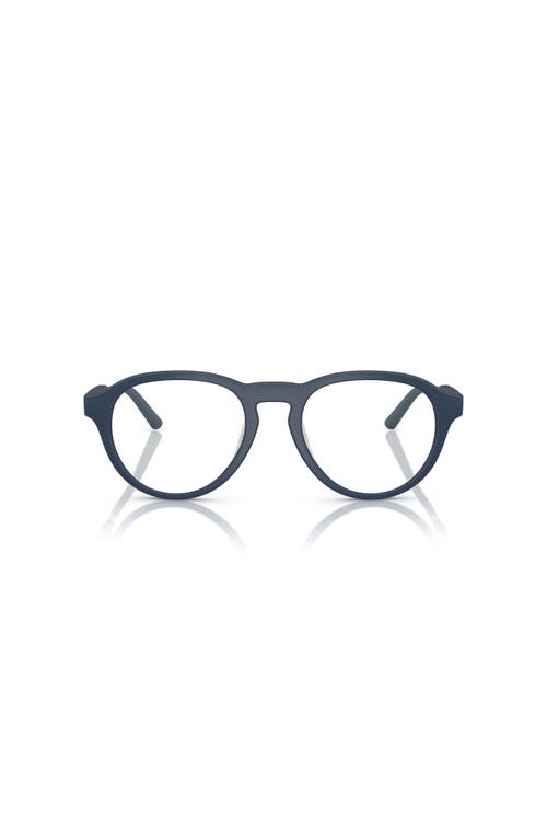 Oliver Peoples 51mm Phantos Optical Glasses In Blue