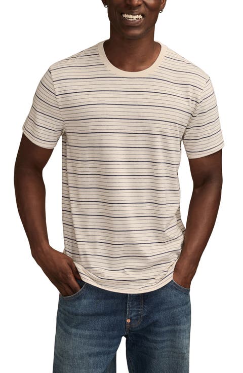 Stripe Crewneck T-Shirt