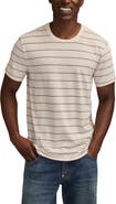 Lucky Brand Stripe Crewneck T-Shirt