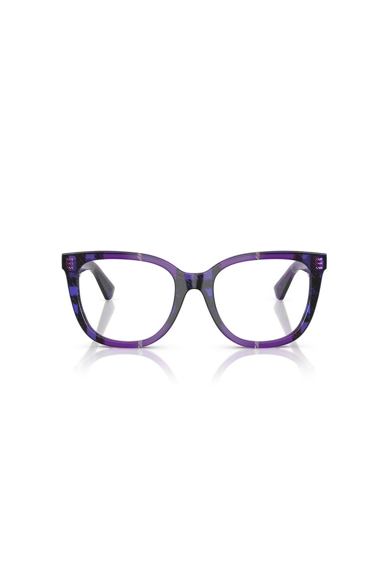 51mm Square optical glasses, Alternate, color, Violet