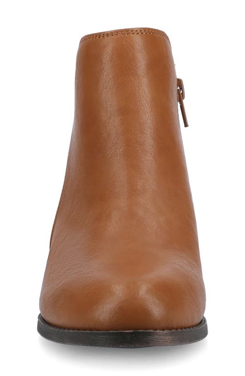 Journee Collection Solarah Ankle Boot In Beige
