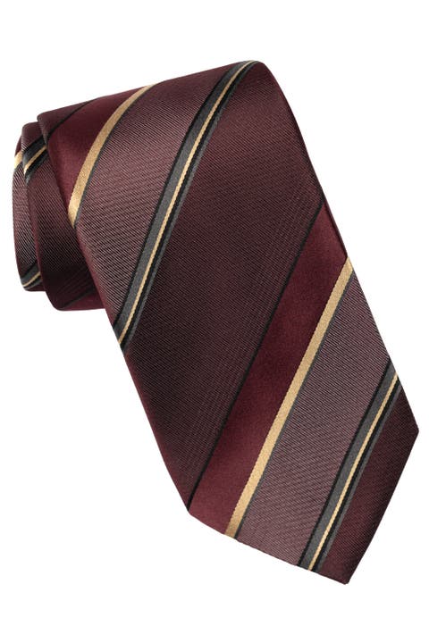 Rufino - Extra Long Silk Jacquard Tie for Men