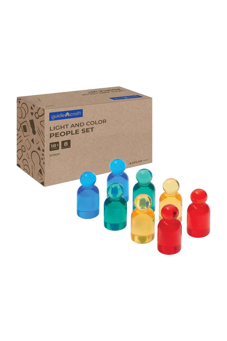 Light and Color People Set - 8 Pieces, Main, color, Multicolored