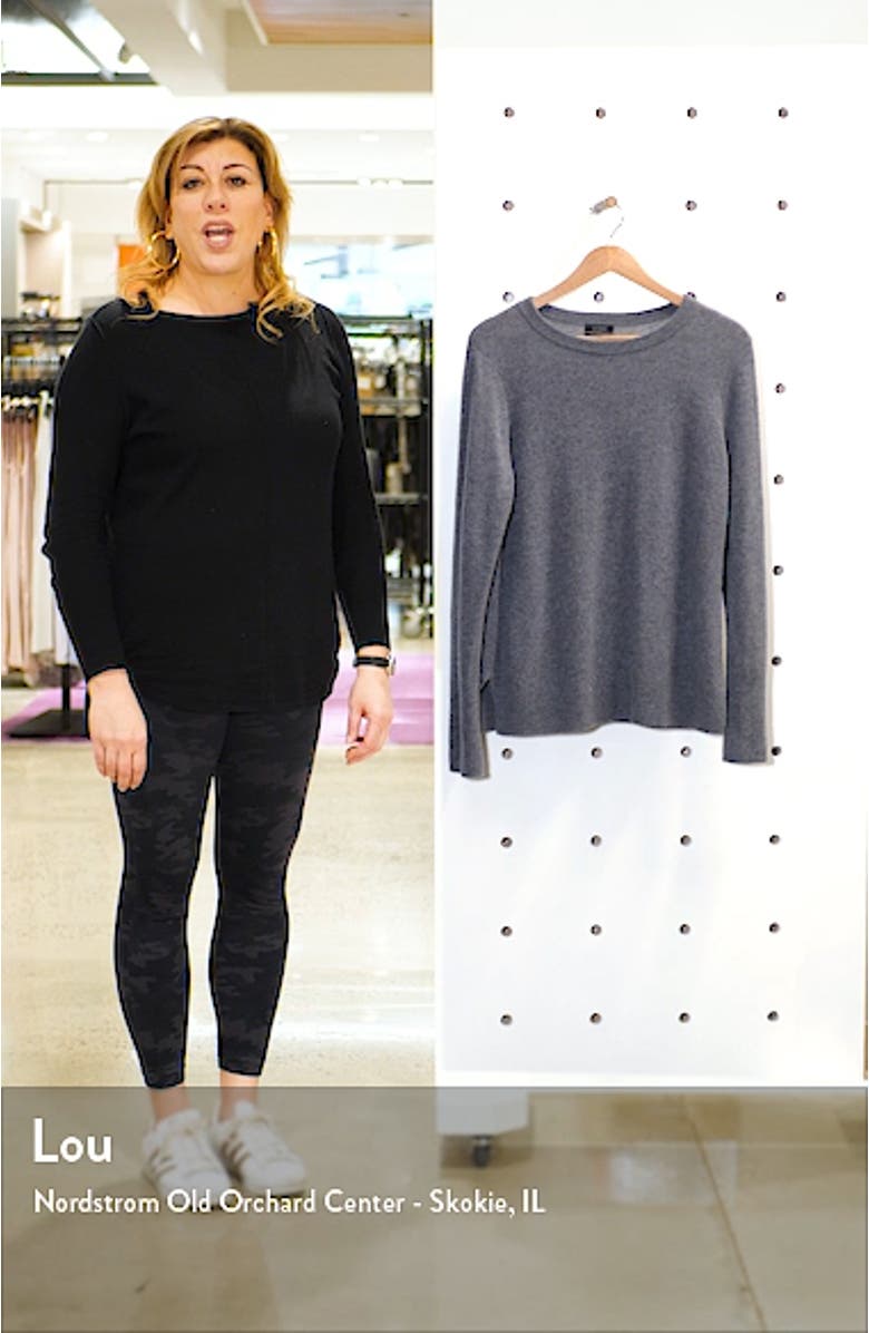 Crewneck Cashmere Sweater, sales video thumbnail