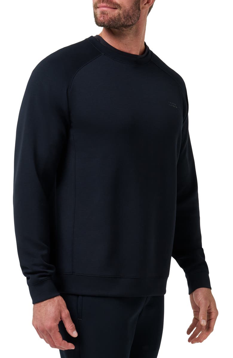 TravisMathew Fibercloud Crewneck Sweatshirt, Alternate, color, 