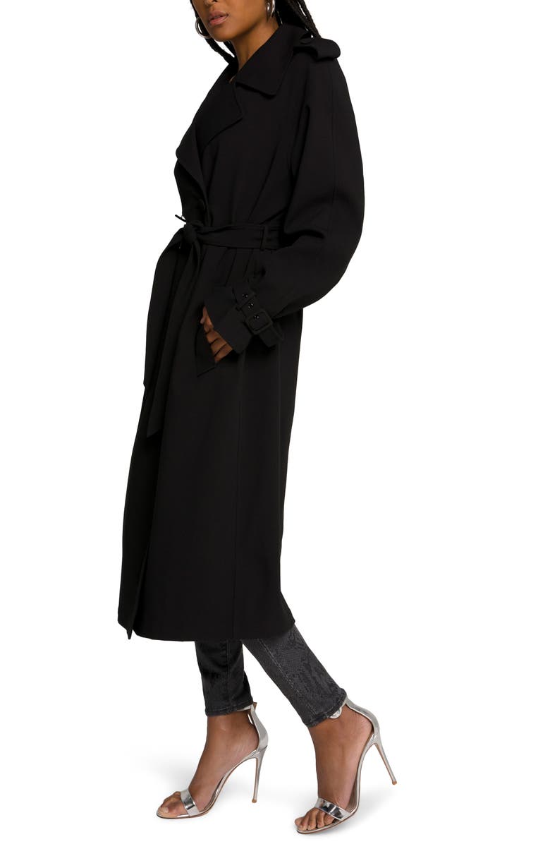 Good American Runway Packable Trench Coat, Alternate, color,