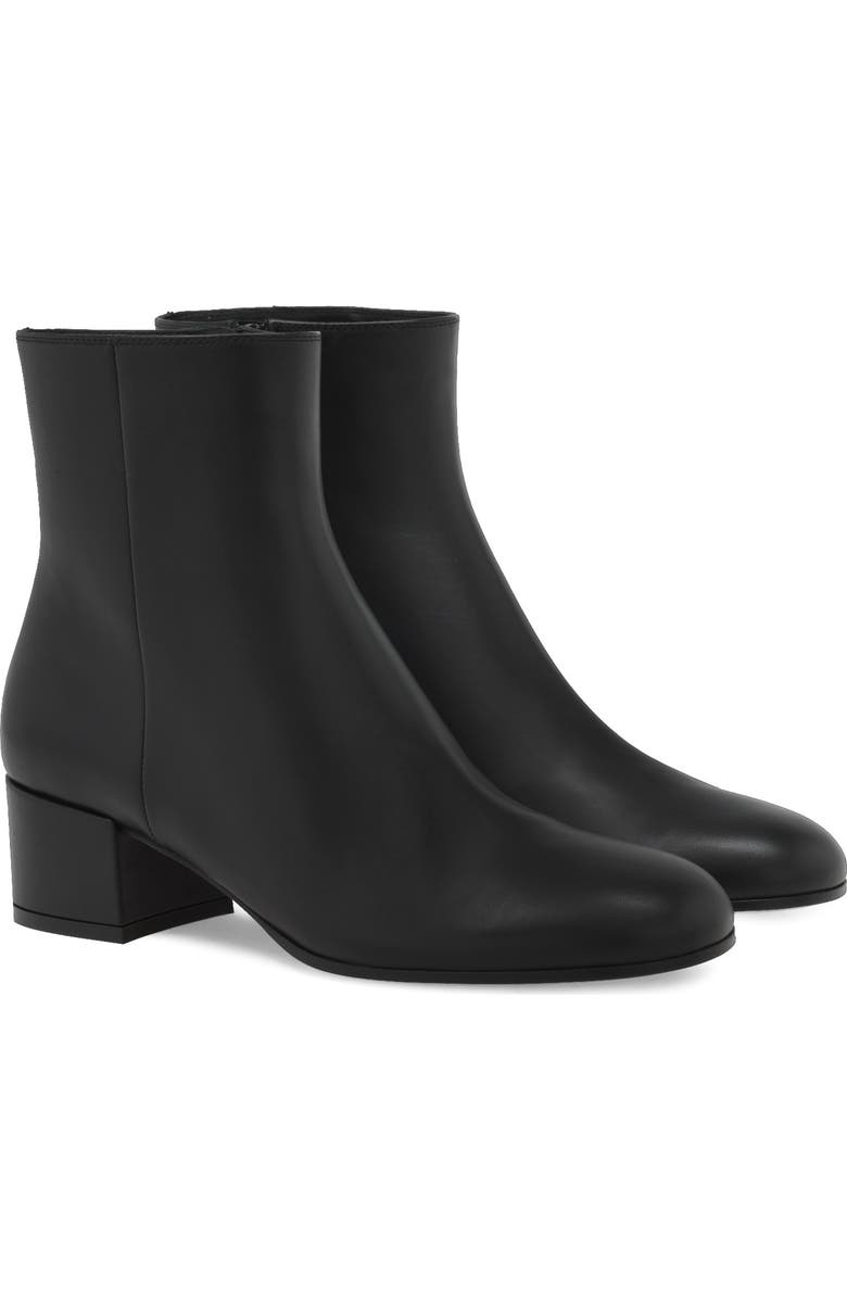 Gianvito Rossi Joelle 45 Booties, Alternate, color, Black Leather