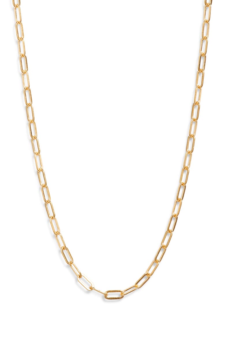 Unity Chain Necklace, Main, color, GOLD FILL