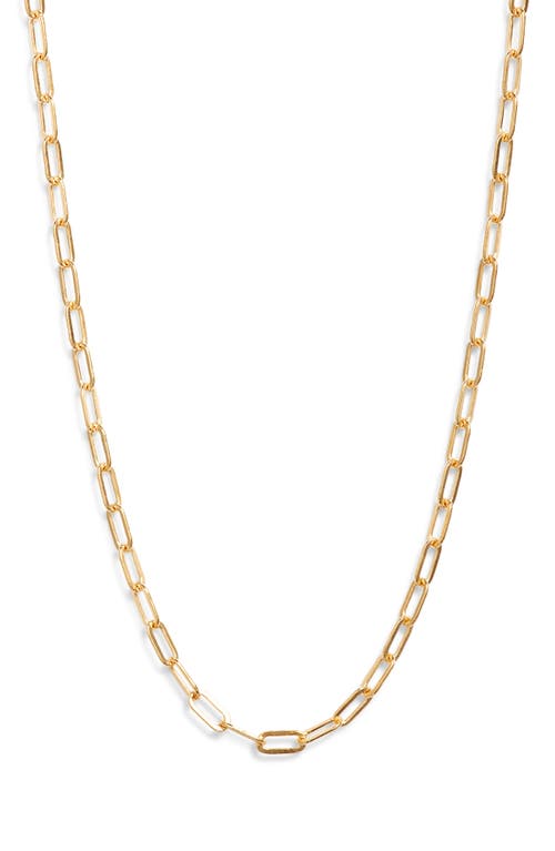 Nashelle Unity Chain Necklace In Gold Fill