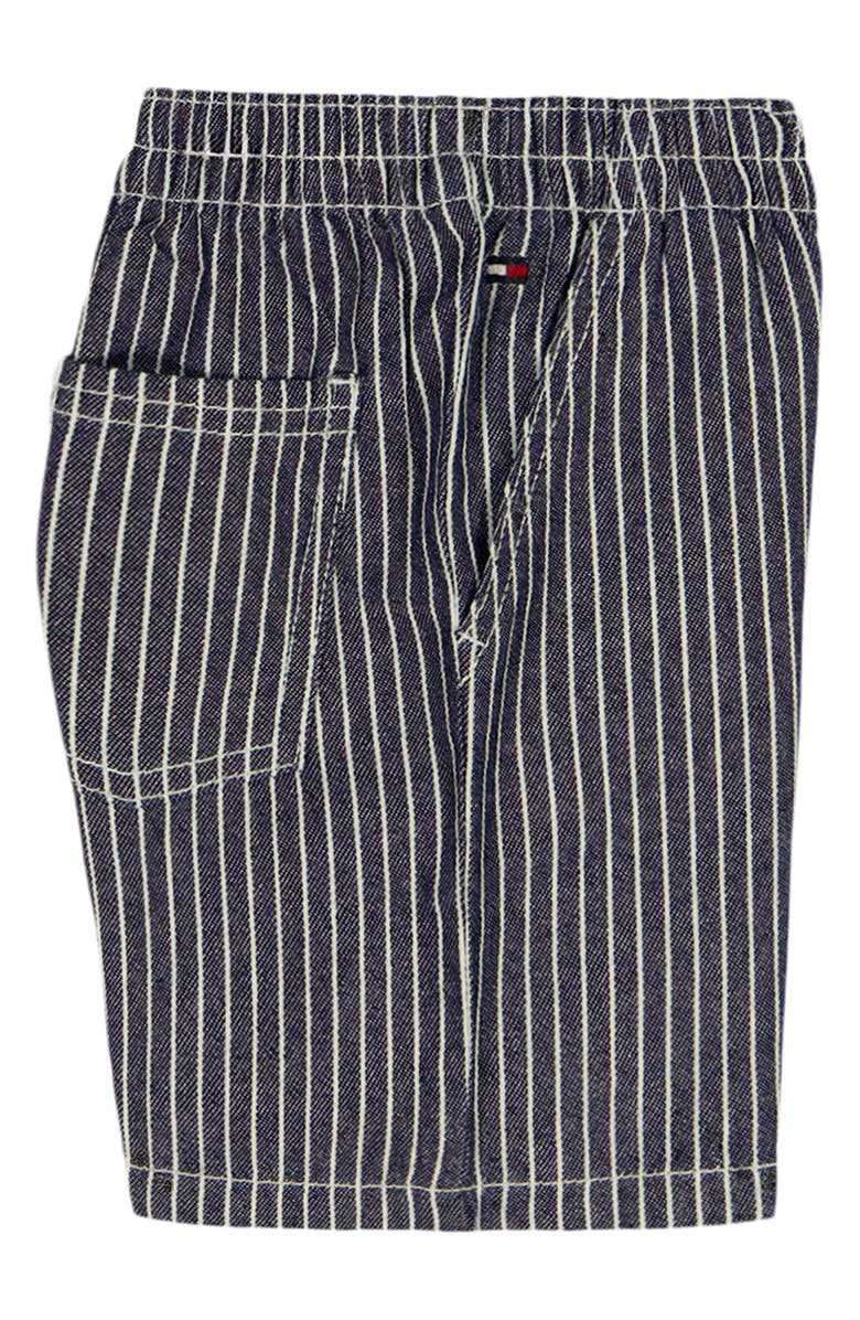 Tommy Hilfiger Initial Embroidered T-Shirt & Shorts Set, Alternate, color, Blue