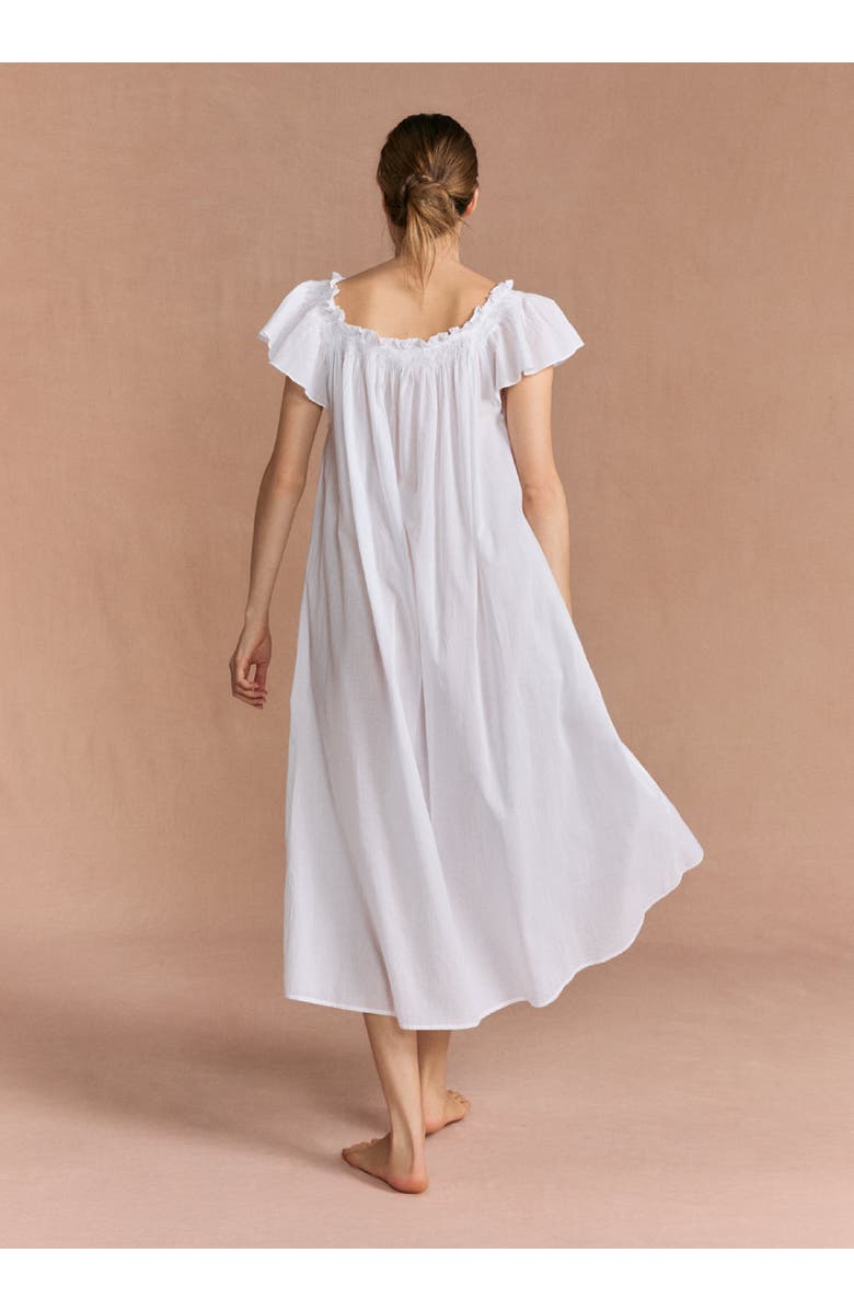If Only If Poppy Nightdress, Alternate, color, White
