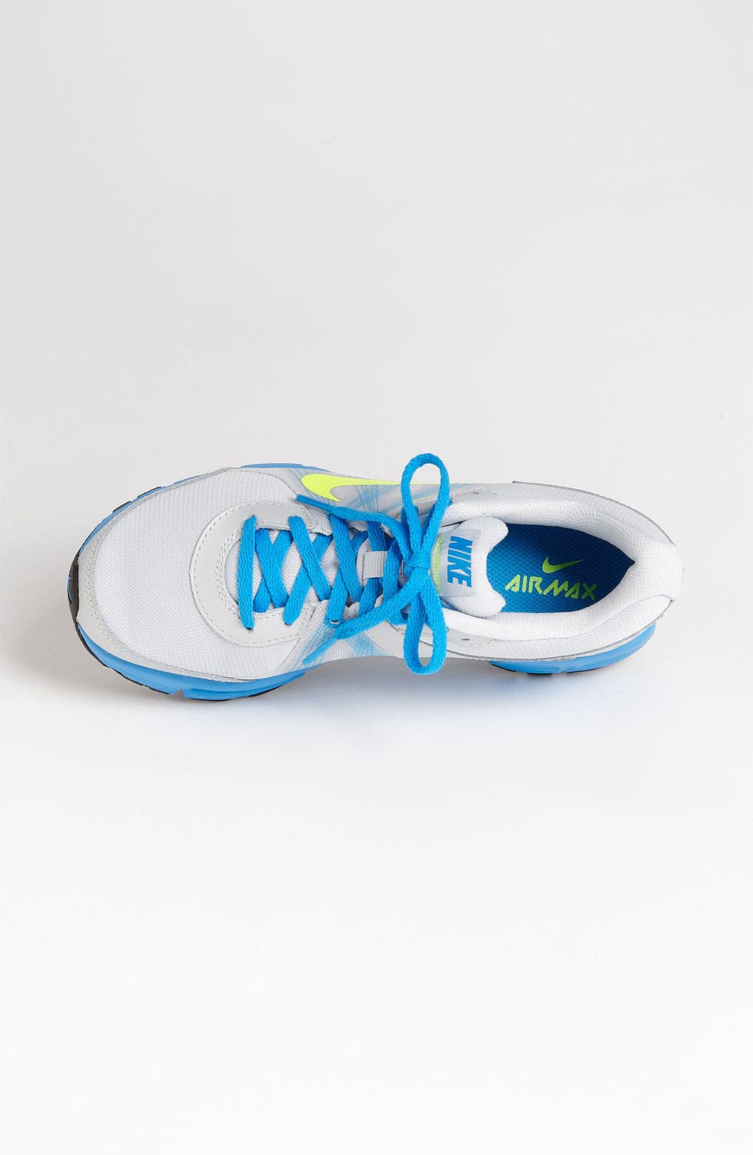 'Air Max Run Lite 3' Running Shoe, Alternate, color, WHITE/ BLUE