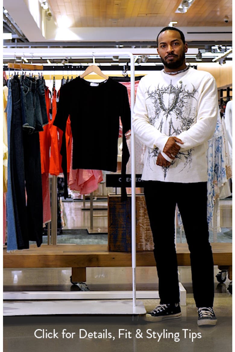 Indra Cutout Sleeve Top video