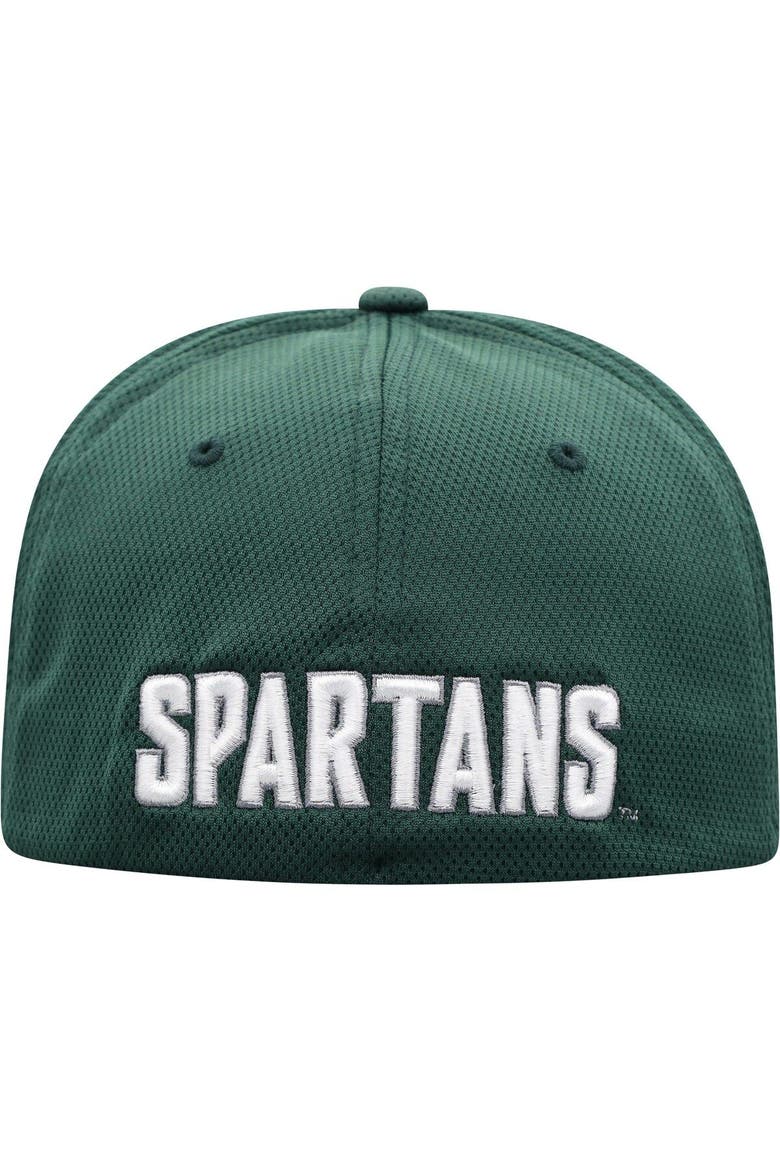 Men's Top of the World Green Michigan State Spartans Reflex Logo Flex Hat, Alternate, color, Green