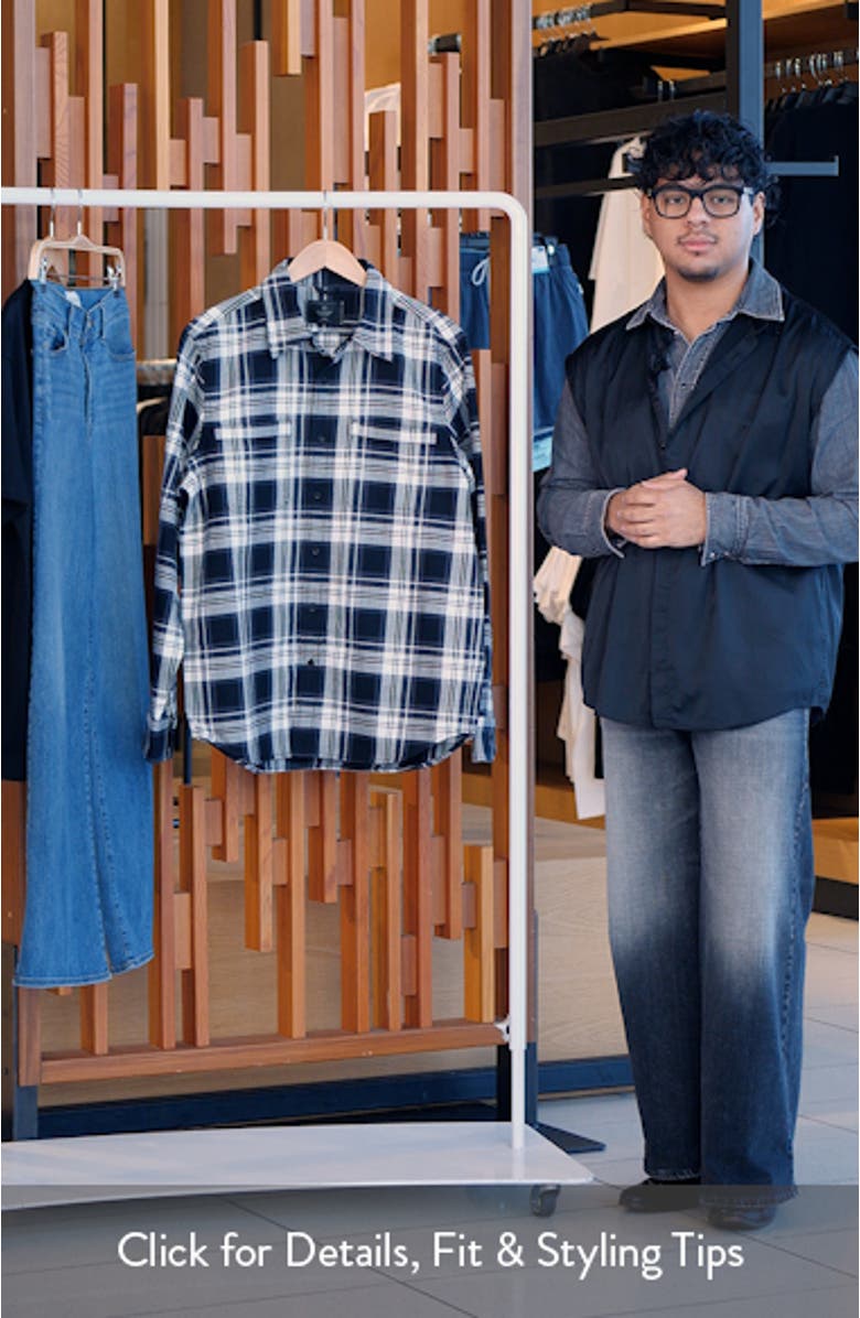 Union Plaid Cotton Button-Up Shirt, sales video thumbnail