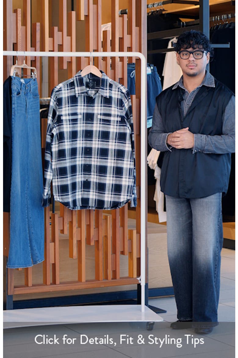 Union Plaid Cotton Button-Up Shirt video