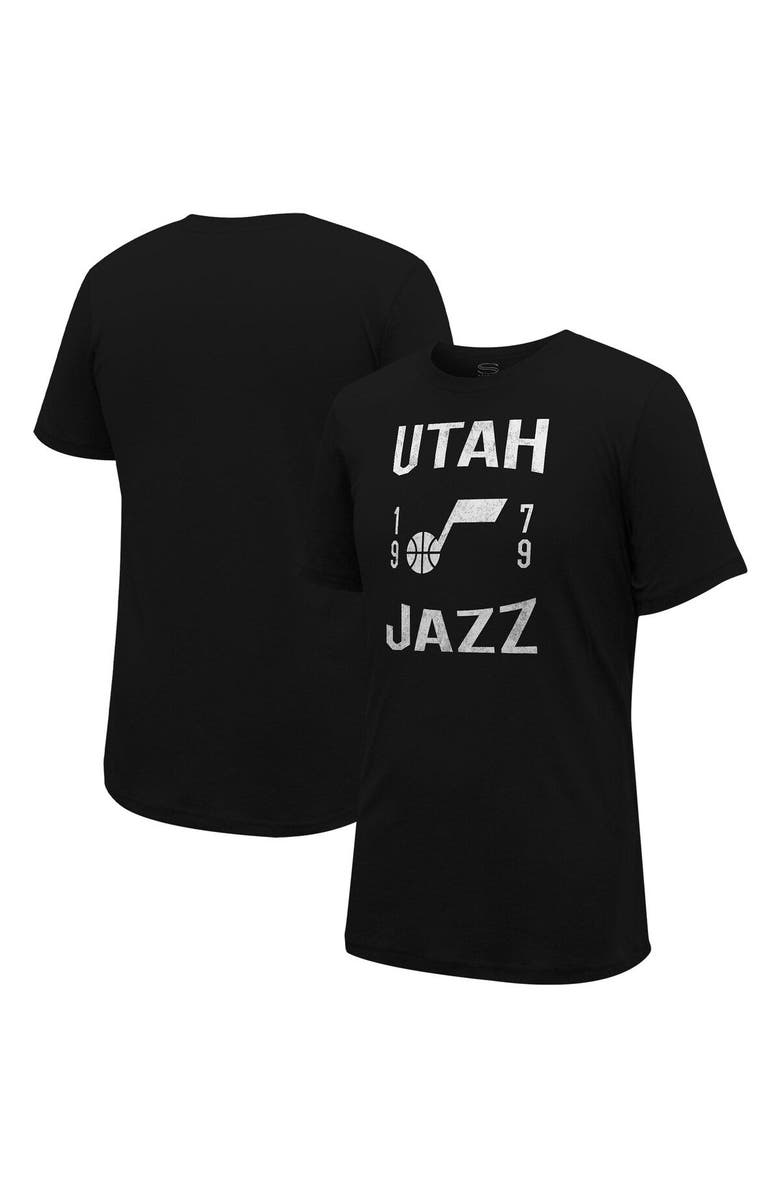 Stadium Essentials Unisex Stadium Essentials  Black Utah Jazz City Year T-Shirt, Main, color, Black