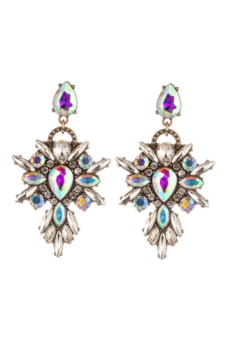 Lexy Statement Drop Earrings, Main, color, GOLD
