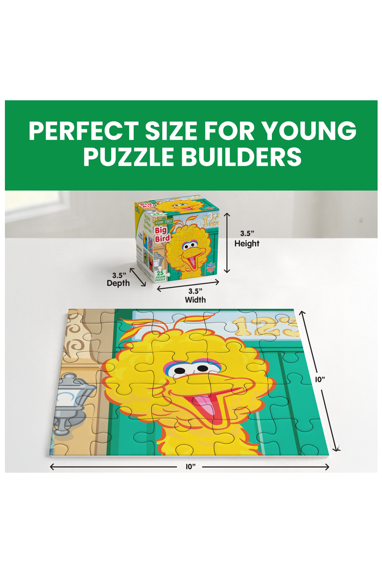 Sesame Street Big Bird 25 Piece Puzzle, Alternate, color, Multicolor