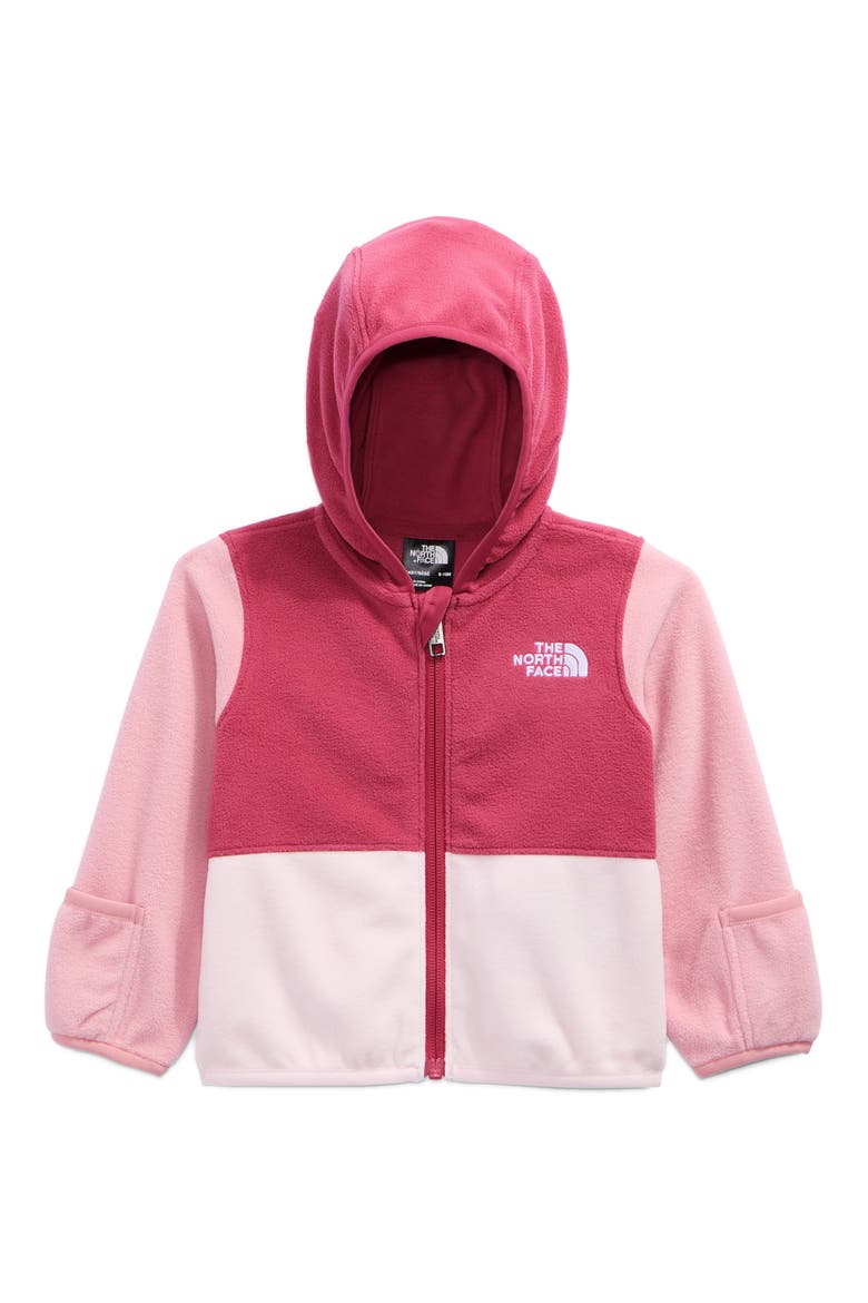 Glacier Full Zip Hoodie, Main, color, FERMENTED CLAY/ PALE BLOSSOM