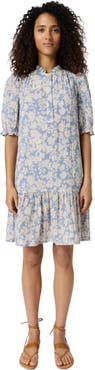 GERARD DAREL Romie Dropped Waist Mini Dress