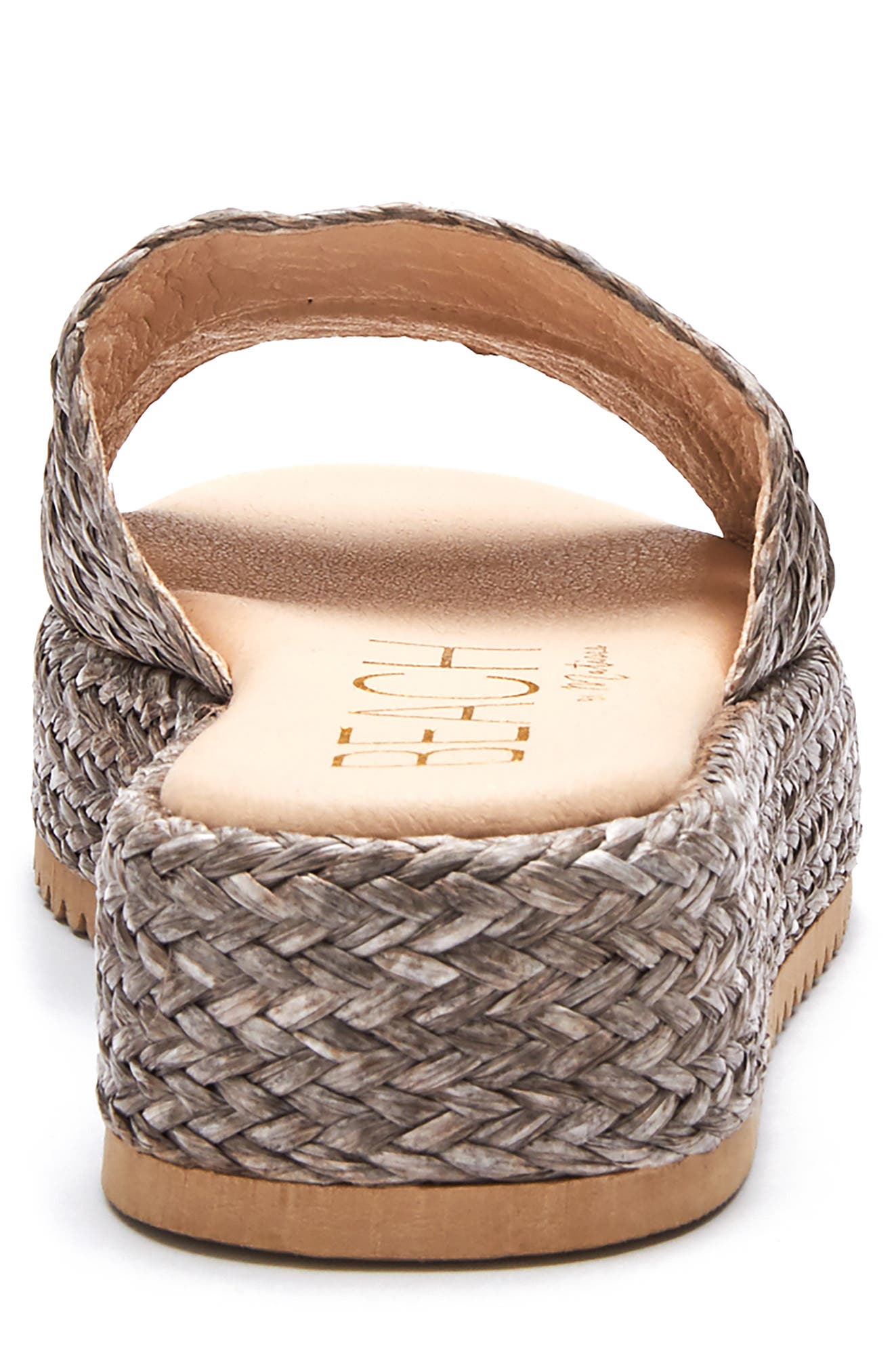 Coconuts by Matisse Layback Platform Espadrille Slide Sandal, Alternate, color, Mushroom