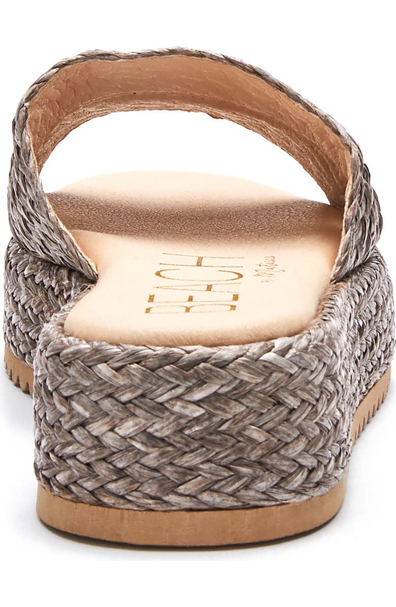 Coconuts by Matisse Layback Platform Espadrille Slide Sandal, Alternate, color, Mushroom