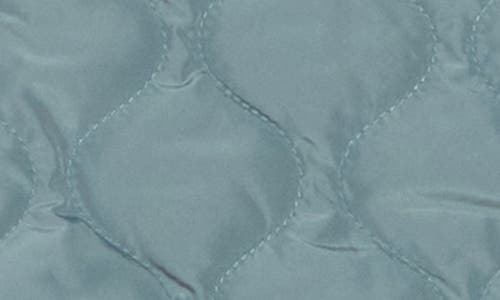 Z By Zella Faux Shearling Mixed Media Jacket In Blue