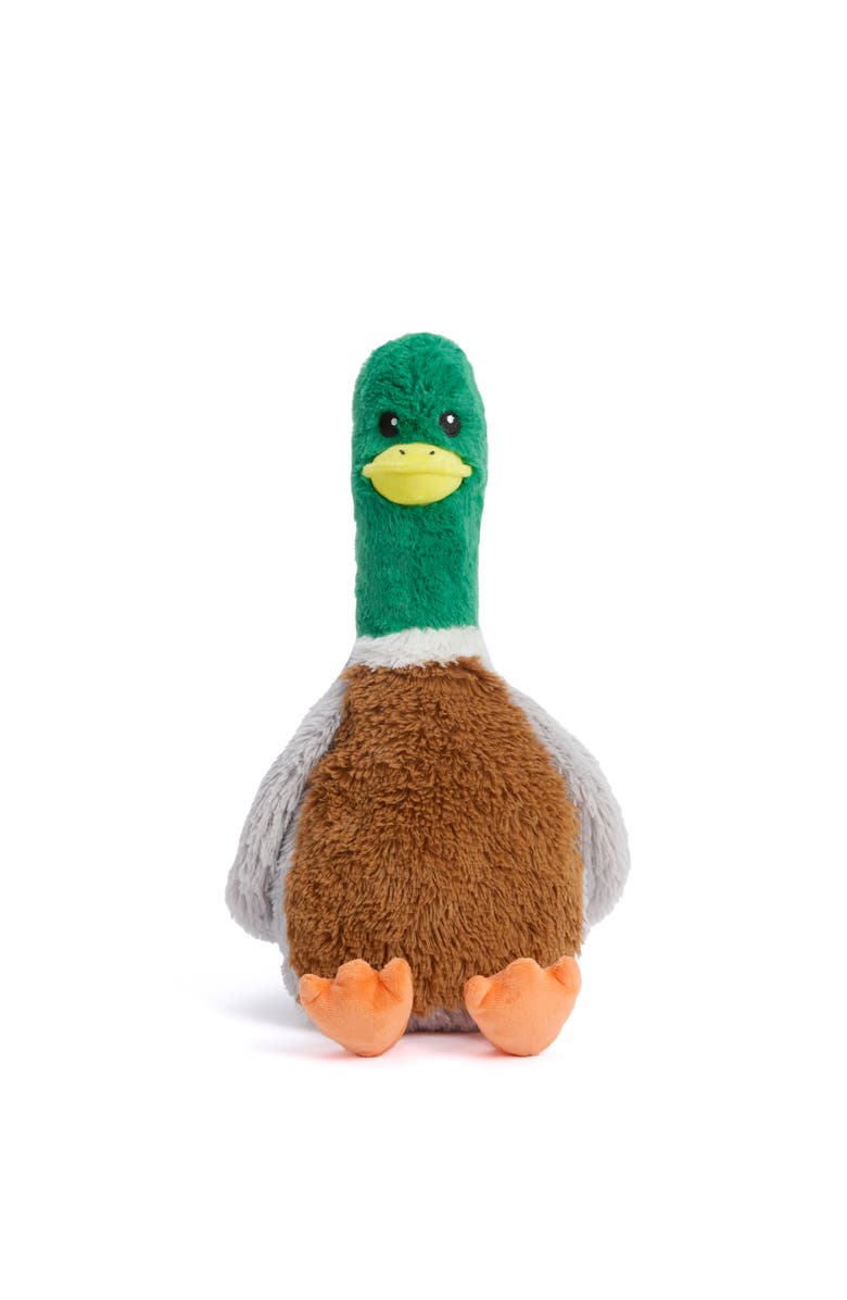 Warmies Mallard Pet Toy Warmies, Alternate, color, Multi Color