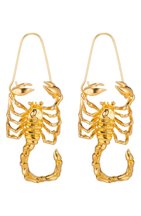 Scorpio Drop Earrings
