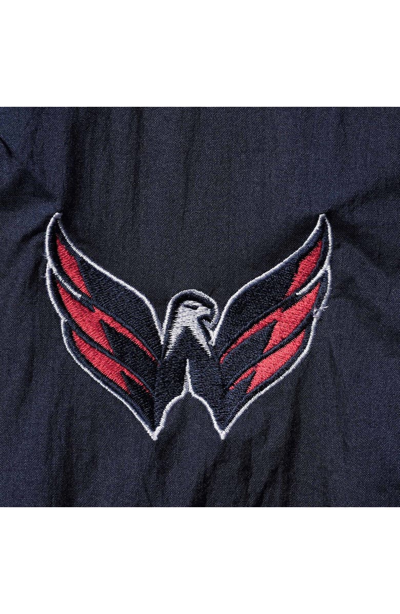 Outerstuff Girls Youth Navy Washington Capitals Fan Gear Sherpa Full-Zip Jacket, Alternate, color, Navy